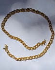 1980s MONET FANCY LINKS CHAIN NECKLACE