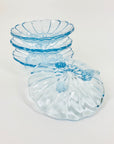 BLUE DEPRESSION FOOTED PLATE