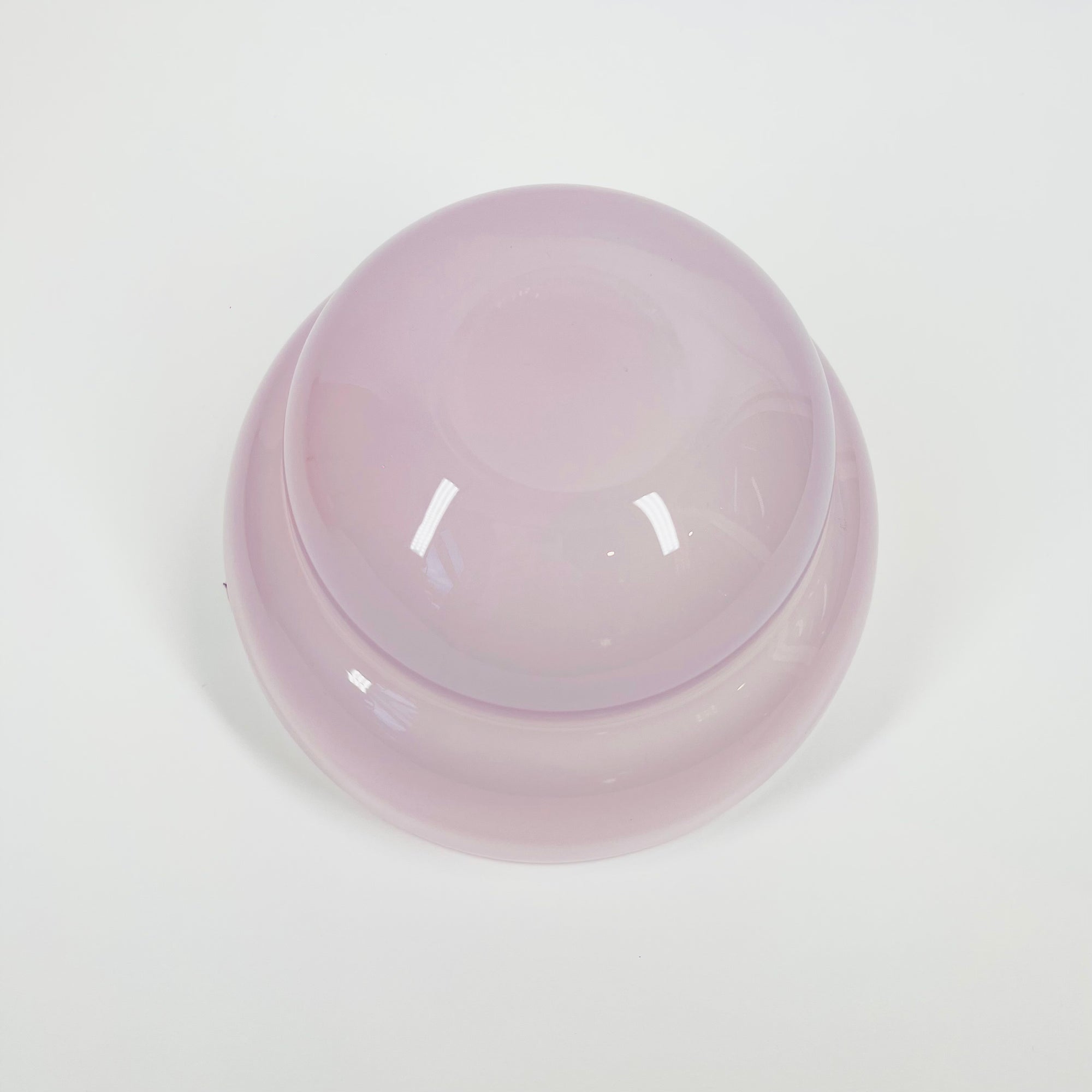 1960s COLOUR OPALESCENT GLASS BOWL BY GUNNAR CYREN FOR ORREFORS