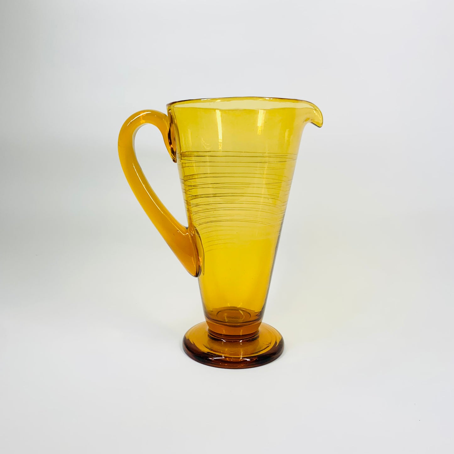 AMBER GILDED JUG