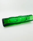 1970s OTK GREEN JAPANESE BARK GLASS VASE