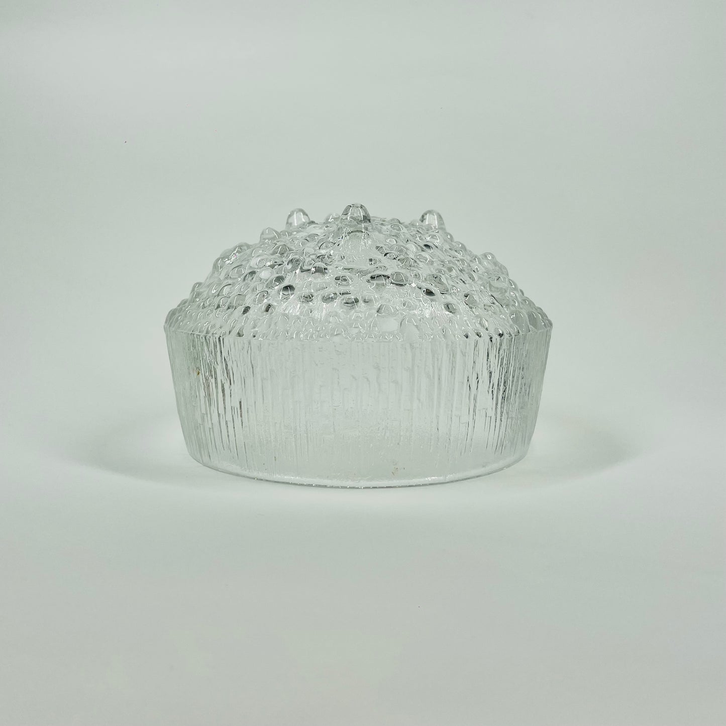 1970s IITTALA ULTIMA THULE ICE GLASS BOWL