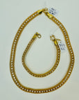 1960s MESH TENNIS COLLAR NECKLACE