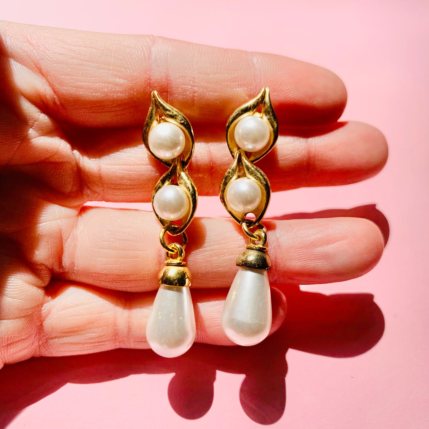 PEARL DROP EARRINGS