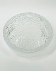 1970s IITTALA ULTIMA THULE ICE GLASS BOWL