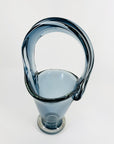 LARGE GREY PURSE/BAG VASE