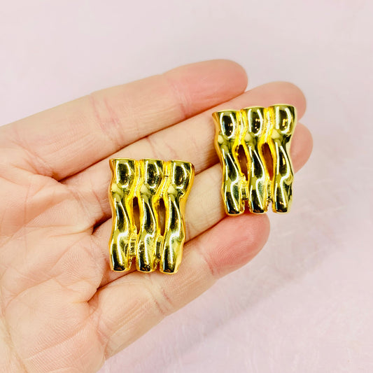 80s ZIG ZAG EARRINGS