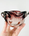 1950s AMETHYST PURPLE MURANO PINCHED BOWL/ASHTRAY