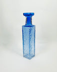 1960s FINNISH BARK GLASS BOTTLE VASE BY KAJ BLOMQIST