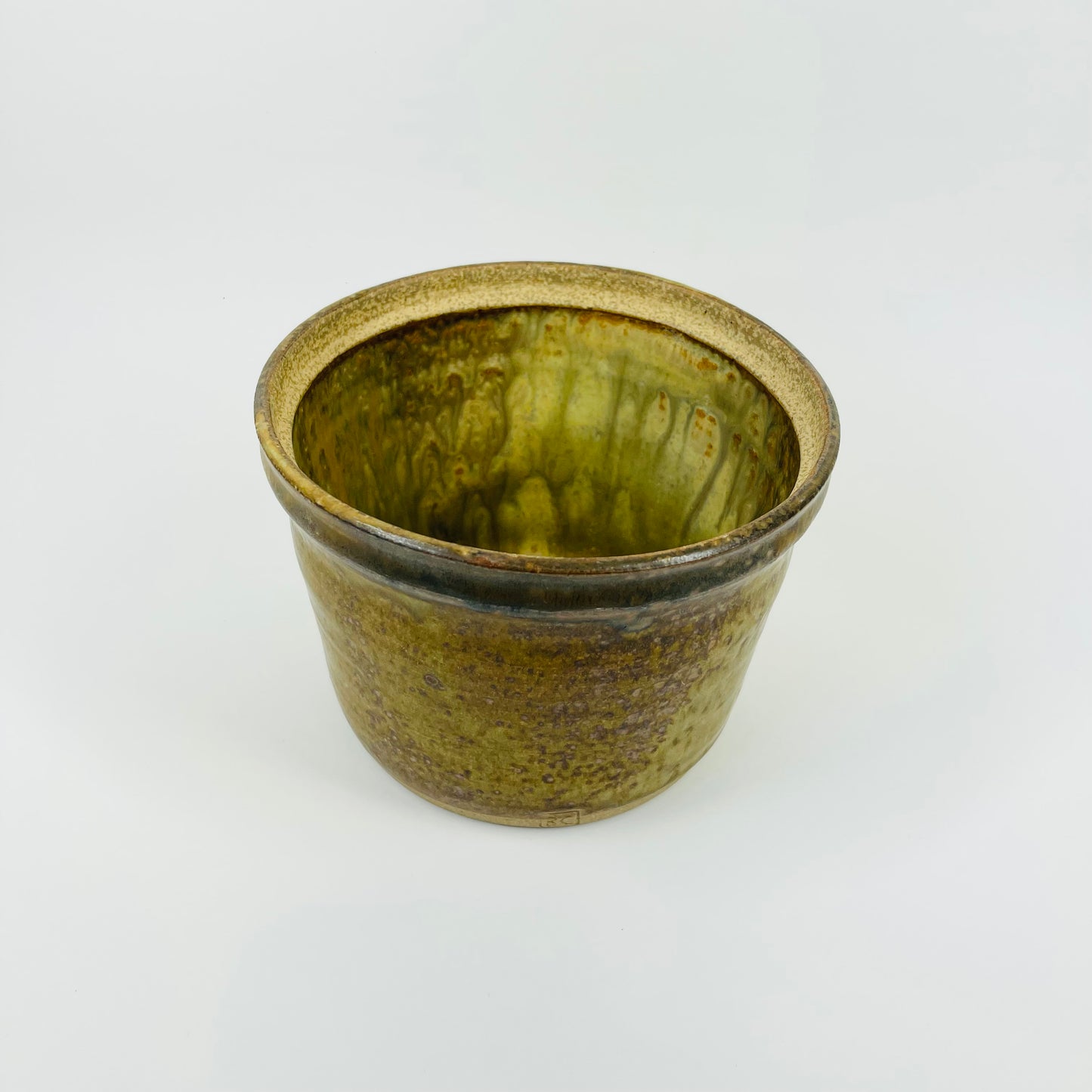 1980s AUSTRALIAN POTTERY BOWL BY CHRISTINE BALL