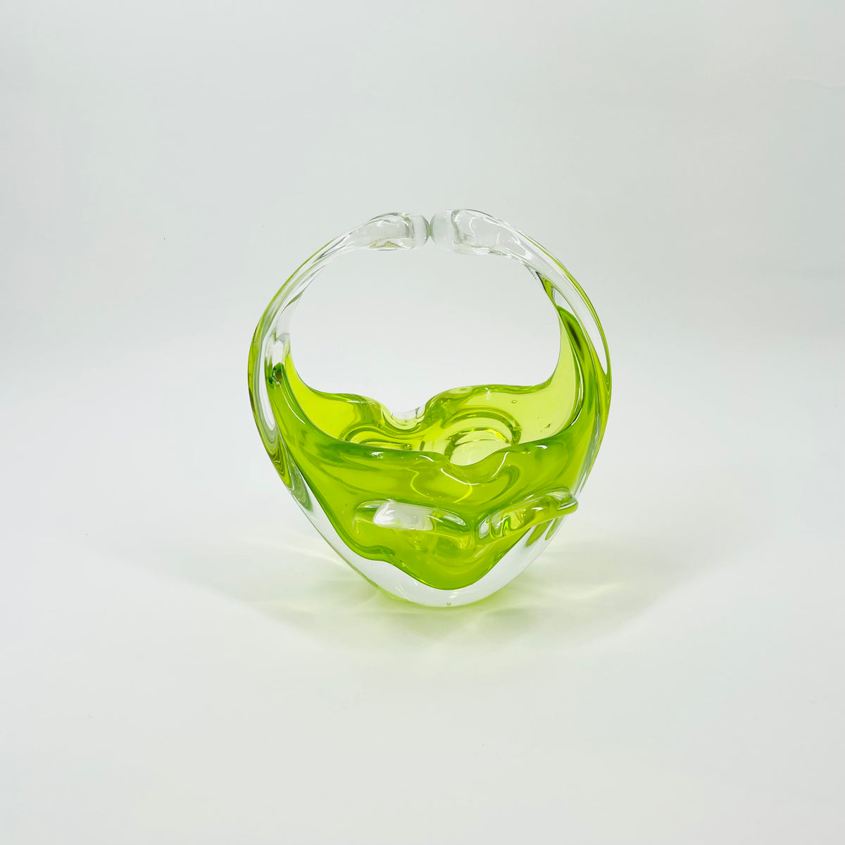 1950s MURANO GLASS MINI BAG/VASE