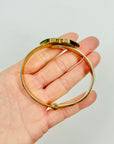 1980s GROSSE GERMANY GOLD PLATED HEART DIAMANTÉ   NECKLACE EARRINGS BANGLE SUITE