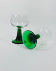 1970s FRENCH LUMINARC GLASS ROEMER