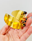 RUNWAY 1980s GUCCI GRIPOIX TUTTI FRUITTI CUFF