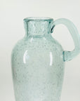 TALL 1980s AUSTRALIAN RECYCLED GLASS JUG VASE