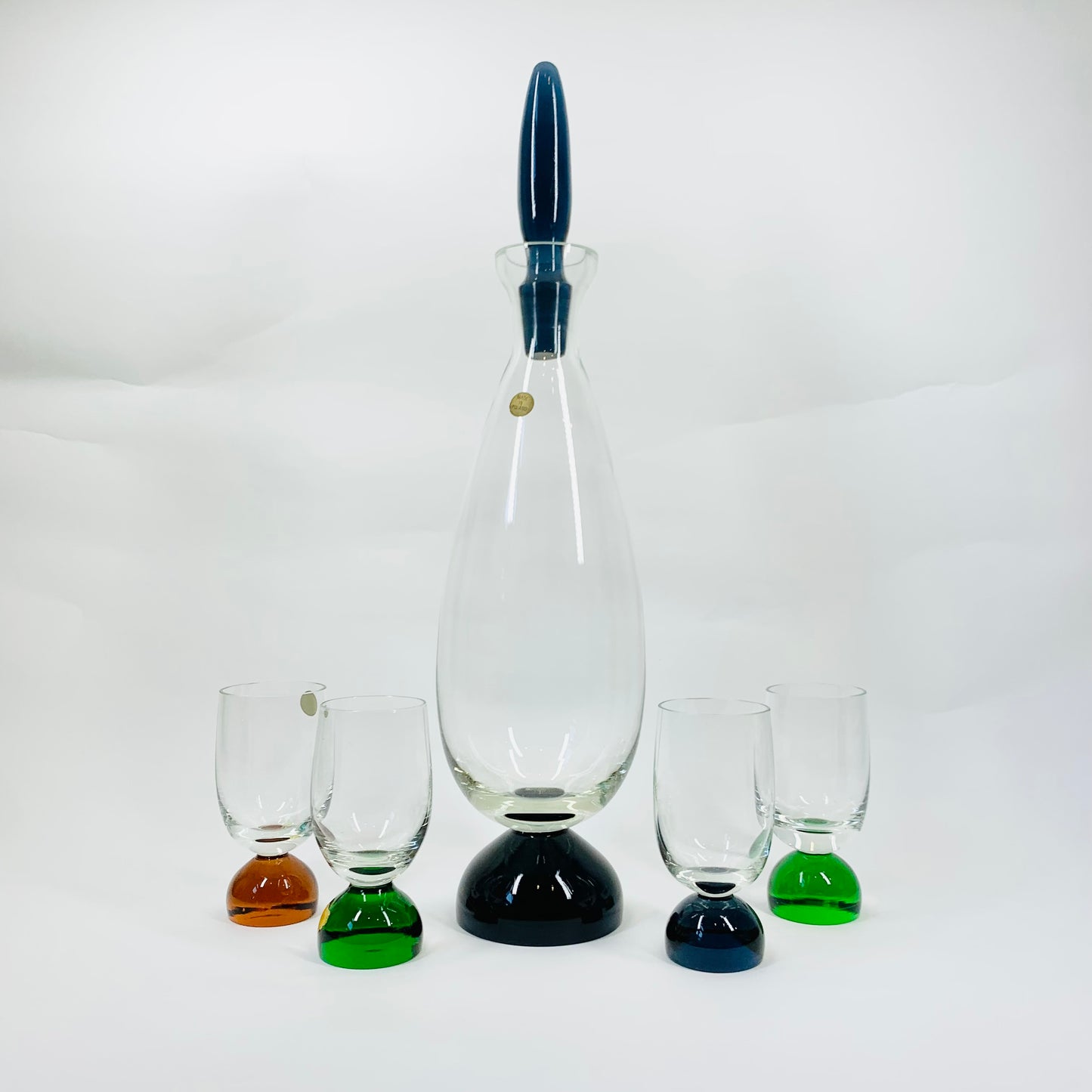 HARLEQUIN DECANTER SET