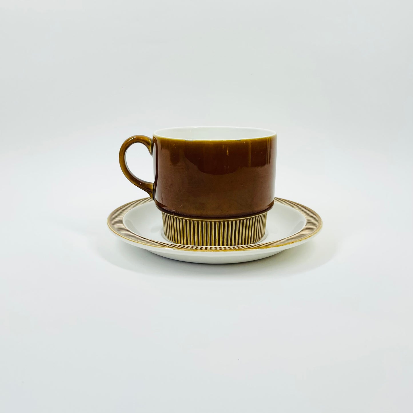 1970s BROWN POOLE POTTERY COFFEE CUP