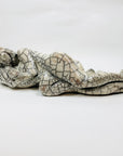 ABSTRACT CRACKLE POTTERY SCULPTURE