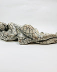 ABSTRACT CRACKLE POTTERY SCULPTURE