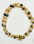 1950s AVON DOUBLE BEADS STRANDS COSTUME NECKLACE