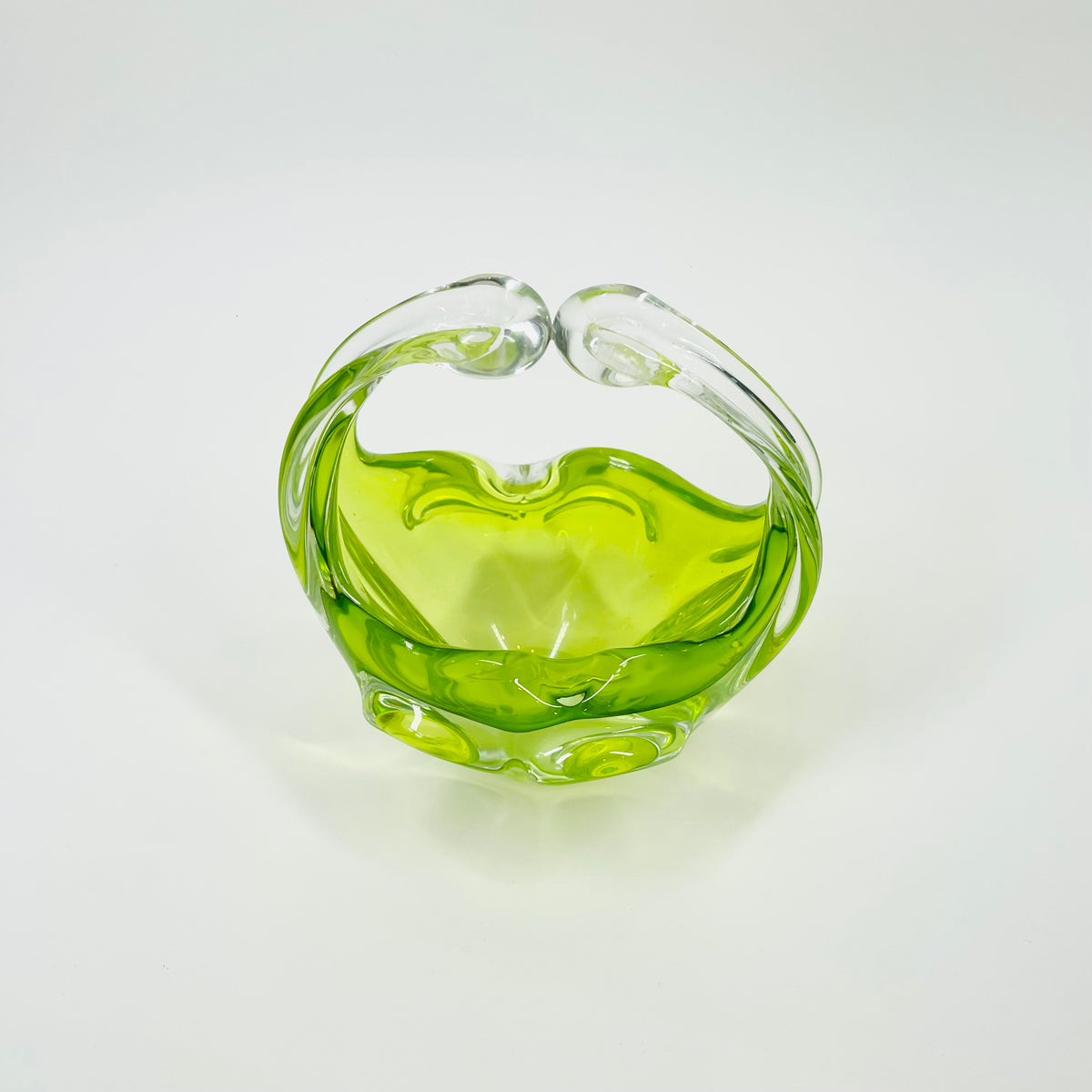 1950s MURANO GLASS MINI BAG/VASE