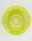 MIDCENTURY FINNISH URANIUM GLASS GRAPPONIA BOWL BY NANNY STILL FOR RIIHIMAEN LASI