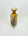 1960s FINNISH BARK GLASS BOTTLE VASE BY KAJ BLOMQIST