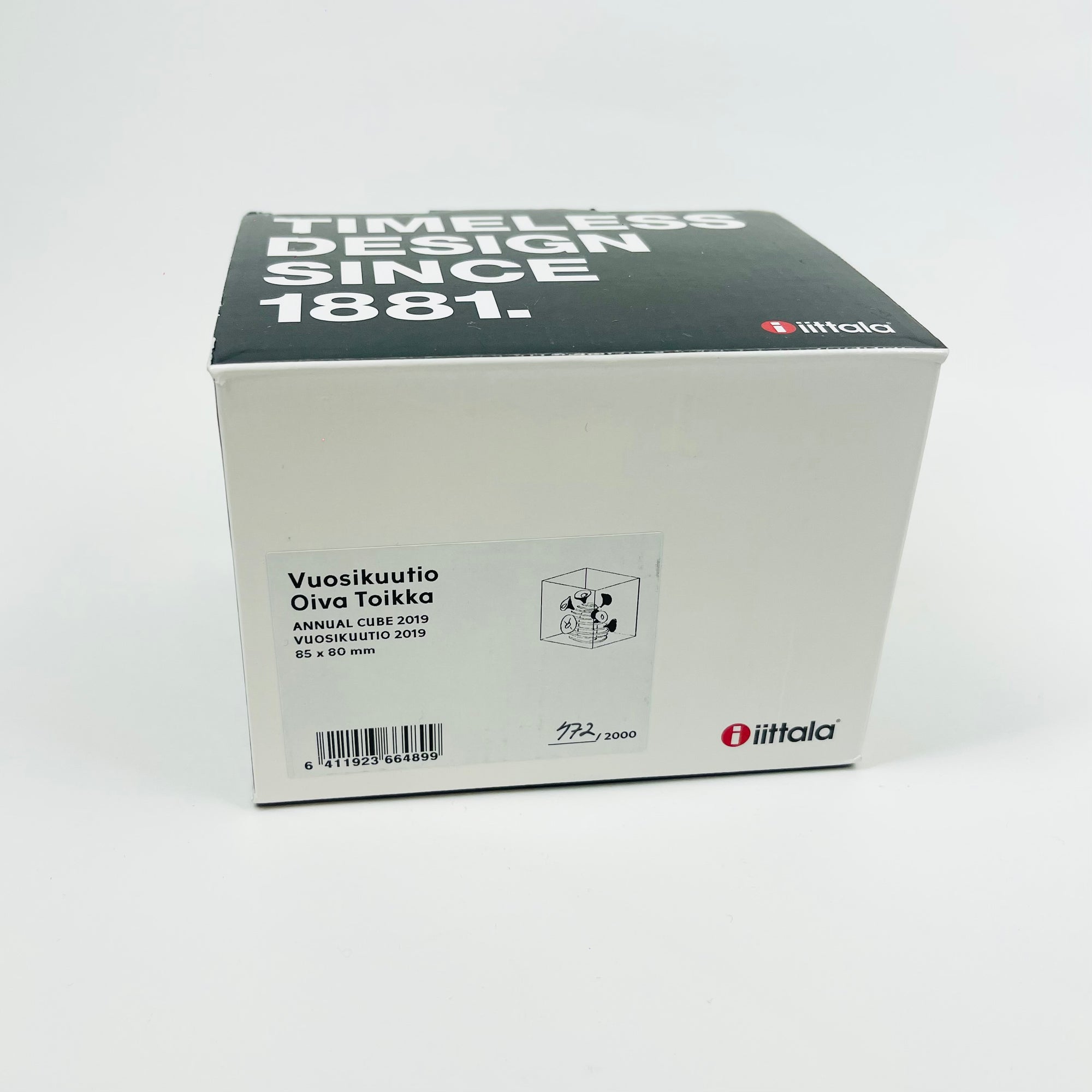 IITTALA ANNUAL CUBE 2019