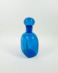 1970s BLENKO KINGFISHER BLUE GLASS DECANTER