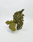 ANTIQUE FRENCH BRASS FIGHTING COCK/ROOSTER