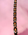 BLACK ENAMEL BRACELET
