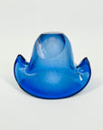 1950s MURANO COBALT BLUE CLAM SHELL BOWL/ASHTRAY