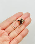 ANTIQUE SILVER HORSE HEAD RING