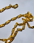 1970s CELINE TRIOMPHE LINKS CHAIN NECKLACE/BELT