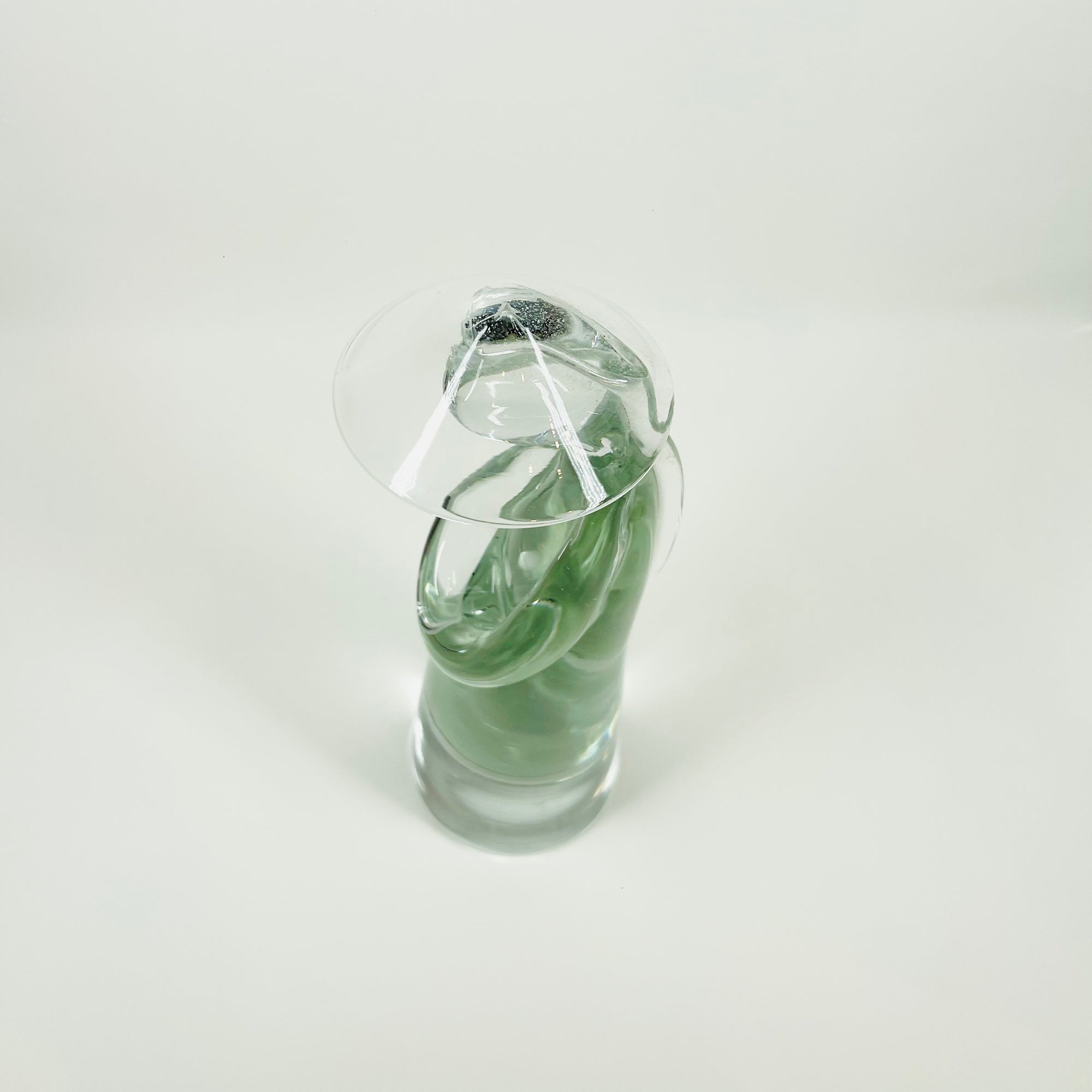 1950s MURANO GLASS RELIEF/SCULPTURE OF A MANCHURIAN MAN