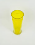 1960s SWEDISH ASEDA LEMON YELLOW SOMMERSO GLASS VASE BY BO BORGSTROM