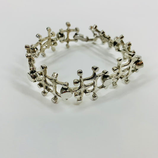 1950s BRUTALIST PUZZLE BRACELET