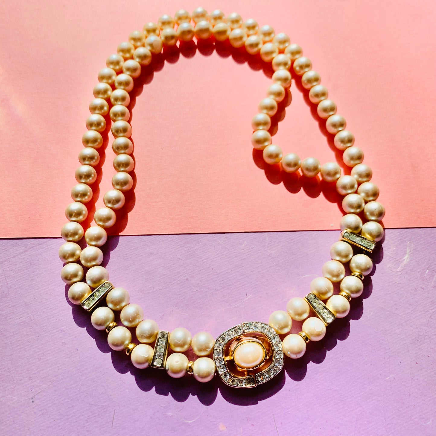 PEARL STATEMENT NECKLACE