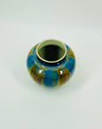RETRO FLAMBE POTTERY VASE