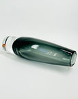 1960s SMOKEY GREY SOMMERSO GLASS VASE BY NILS LANDBERG FOR ORREFORS