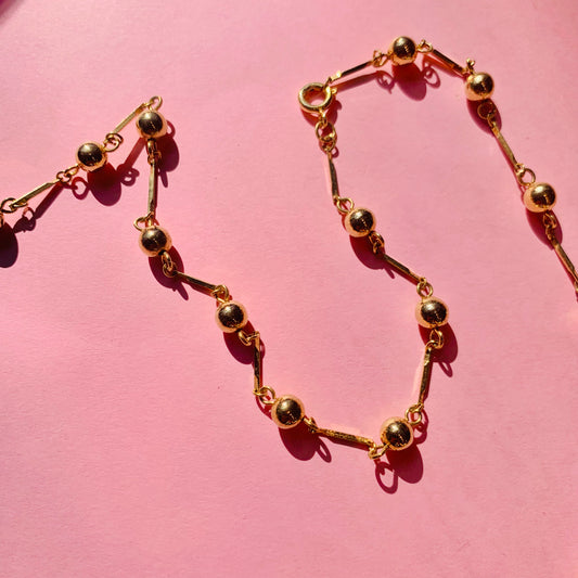 BALL LINKS NECKLACE