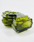 MIDCENTURY FINNISH GLASS EMMA MALJAKKO VASE BY HELENA TYNELL FOR RIIHIMAEN LASI