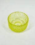MIDCENTURY FINNISH URANIUM GLASS GRAPPONIA BOWL BY NANNY STILL FOR RIIHIMAEN LASI