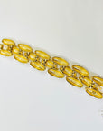 1980s GIVENCY TUBOGAS LINKS NECKLACE SUITE