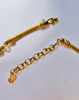 1980s CHRISTIAN DIOR T-BAR LINKS NECKLACE