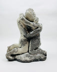 ABSTRACT CRACKLE POTTERY SCULPTURE