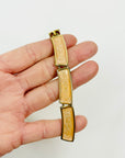 1970s BARCS CORAL ORANGE ENAMEL NECKLACE SUITE