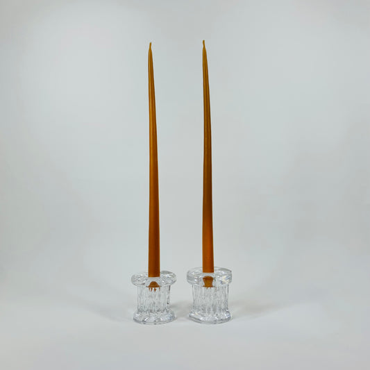 ICE GLASS CANDLE HOLDER