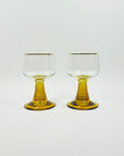 1970s FRENCH LUMINARC GLASS ROEMER