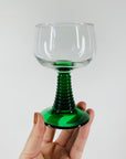 1970s FRENCH LUMINARC GLASS ROEMER